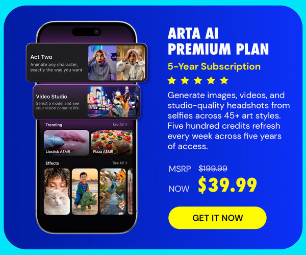 ARTA AI Premium Plan: 5-Year Subscription