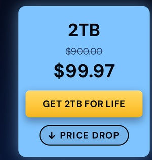 Internxt Cloud Storage Lifetime Subscription: 2TB Plan