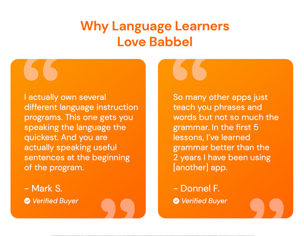 Babbel Language Learning: Lifetime Subscription (All Languages)