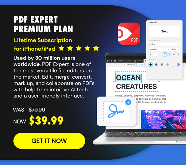 PDF Expert Premium Plan