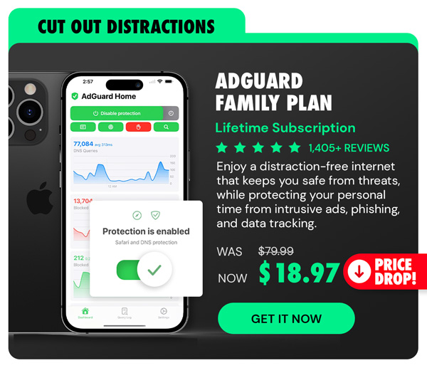 AdGuard Family Plan: Lifetime Subscription