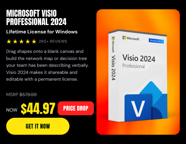 Microsoft Visio Professional 2024: Lifetime License for Windows