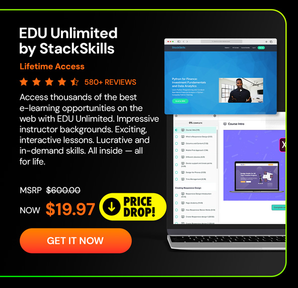 EDU Unlimited by StackSkills: Lifetime Access