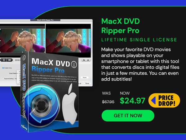 MacX DVD Ripper Pro: Lifetime Single License