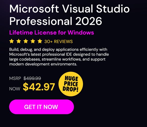 Microsoft Visual Studio Professional 2026