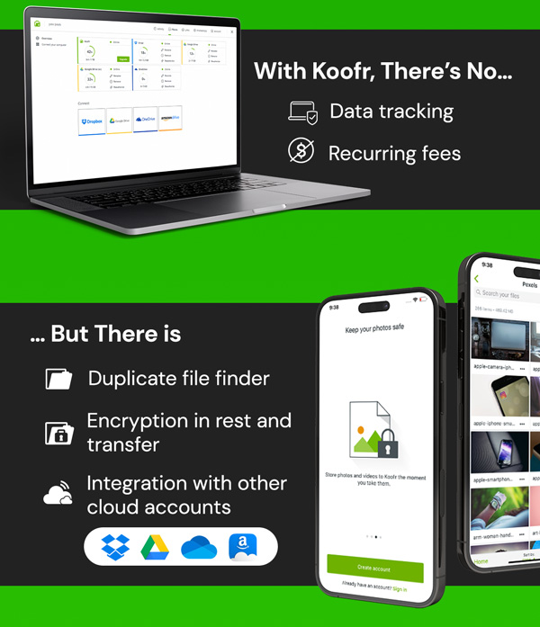 Koofr Cloud Storage: Lifetime Subscription (1TB)