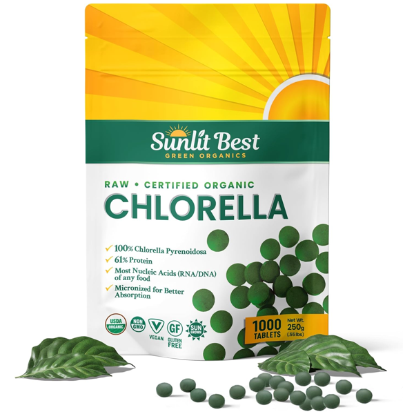 Chlorella Tablets (1000 Count)