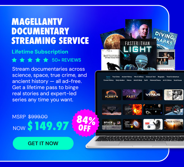 MagellanTV Documentary Streaming Service: Lifetime Subscription