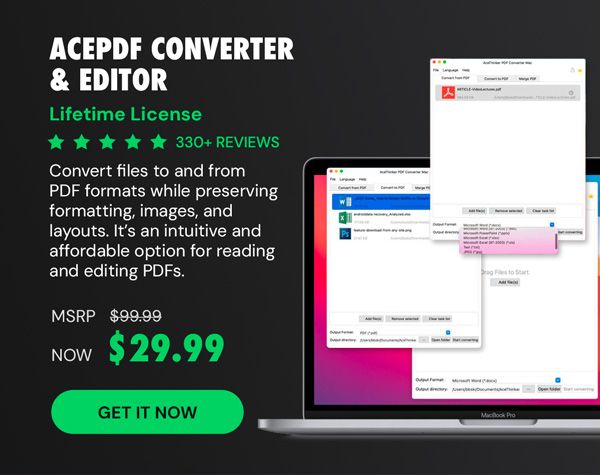 AcePDF Converter Pro: Lifetime License