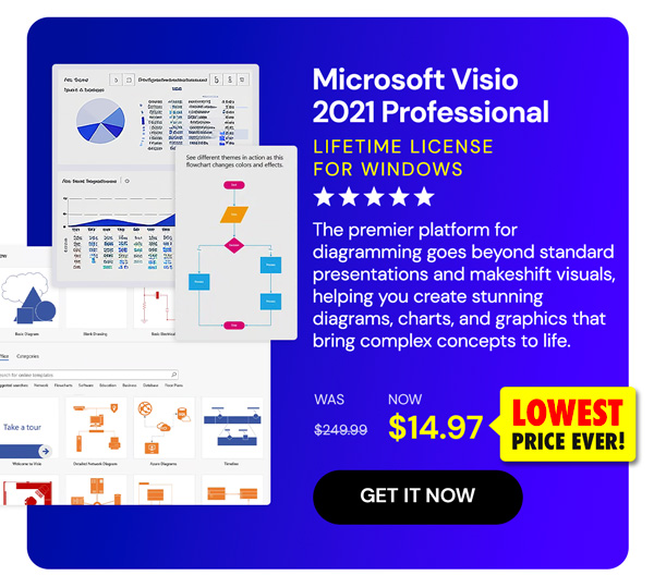 Microsoft Visio 2021 Professional: Lifetime License for Windows