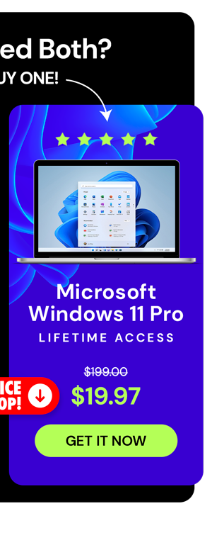 Microsoft Windows 11 Pro Lifetime Access