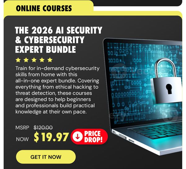 The 2026 AI Security & Cybersecurity Expert Bundle