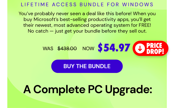 The Ultimate Microsoft Office Professional 2021 for Windows: Lifetime License + Windows 11 Pro Bundle