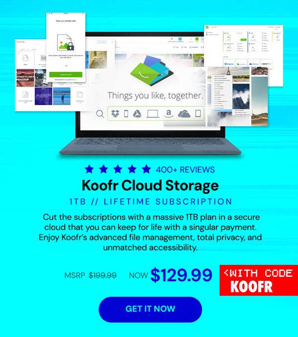 Koofr Cloud Storage: Lifetime Subscription (1TB)