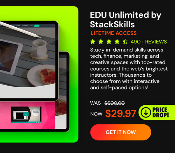 EDU Unlimited by StackSkills: Lifetime Access