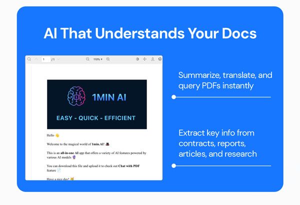 1minAI Pro Plan Lifetime Subscription