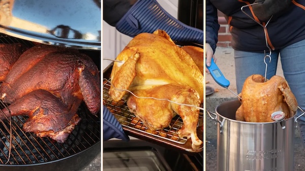 The ultimate turkey showdown: roasted vs. smoked vs. deep-fried