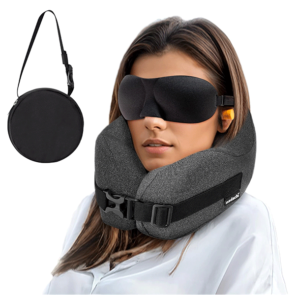 Neck Pillow Airplane Travel Set