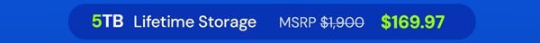 Internxt Cloud Storage Lifetime Subscription: 2TB to 100TB Plans