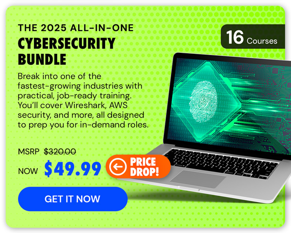 The 2025 All-In-One Cybersecurity Bundle
