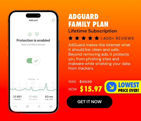 AdGuard Family Plan: Lifetime Subscription