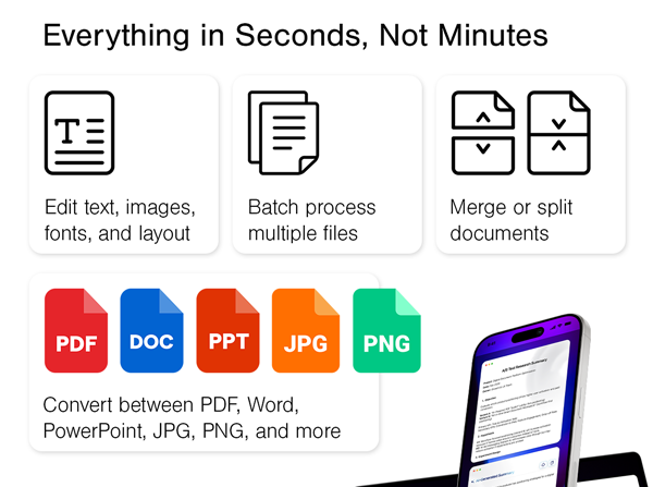 PDFToolKit - Unlimited Plan: Lifetime Subscription
