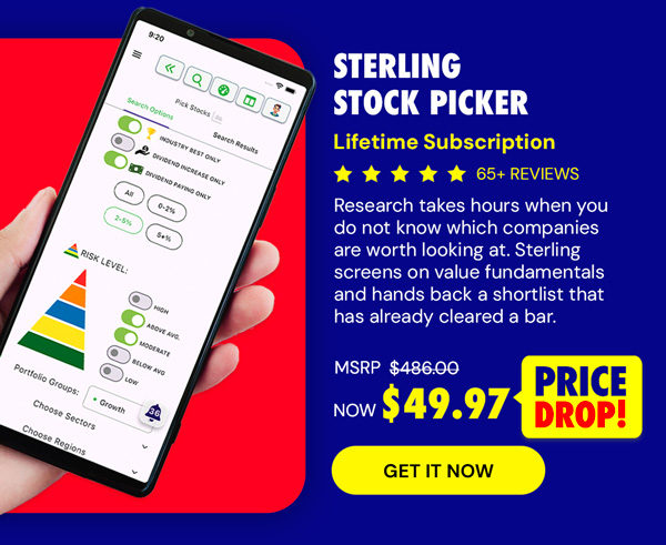 Sterling Stock Picker Lifetime Subscription
