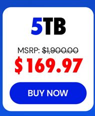 Internxt Cloud Storage: Lifetime Subscription (5TB Plan)