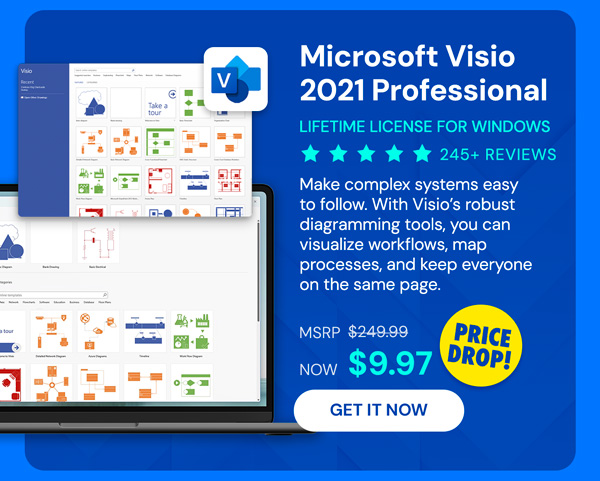 Microsoft Visio 2021 Professional: Lifetime License for Windows