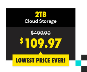 FolderFort 2TB Cloud Storage Pro Plan: Lifetime Subscription