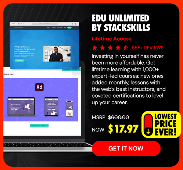 EDU Unlimited by StackSkills: Lifetime Access