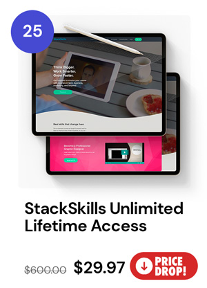 StackSkills Unlimited: Lifetime Access