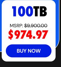 Internxt Cloud Storage Lifetime Subscription: 100TB Plan