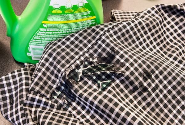 How to get chocolate stains out of clothes and couches