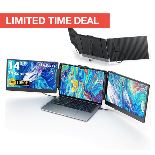 14” Triple Laptop Screen Extender