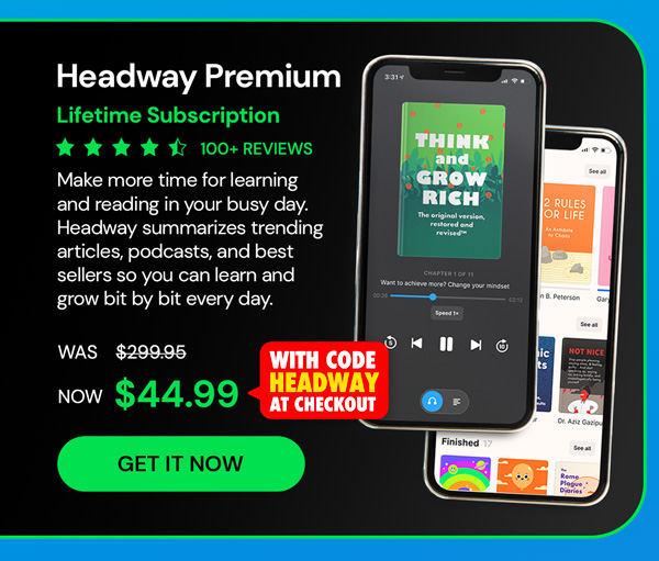 Headway Premium: Lifetime Subscription