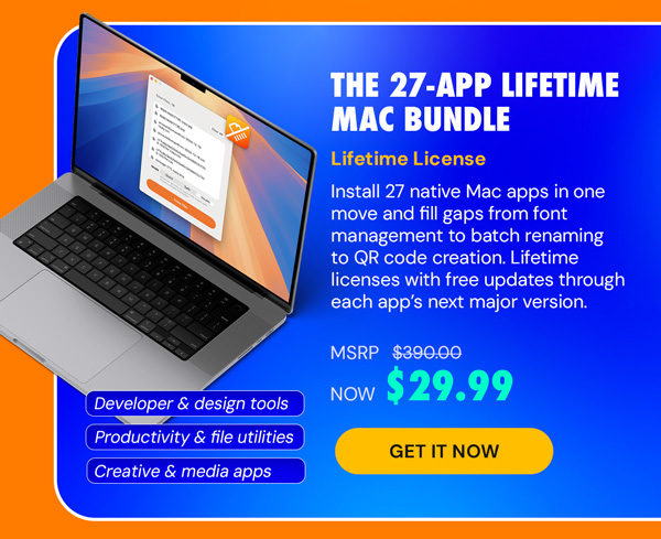 The 27-App Lifetime Mac Bundle