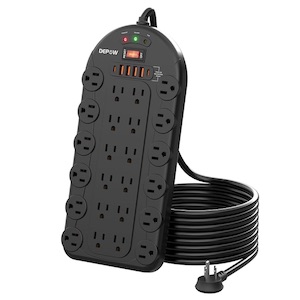 Mega Power Strip & Surge Protector