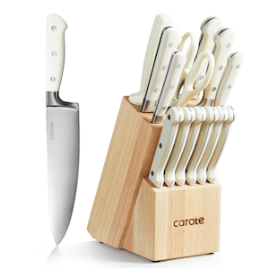 Knife Set With Wooden Block (14-Piece)