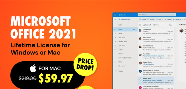 Microsoft Office Home & Business for Mac 2021: Lifetime License