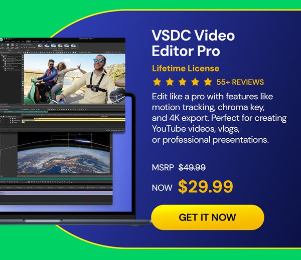VSDC Video Editor Pro: Lifetime License