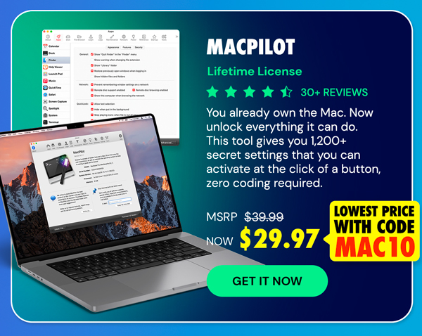 MacPilot Lifetime License