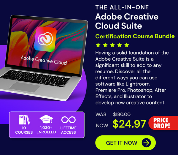The All-in-One Adobe Creative Cloud Suite Certification Course Bundle