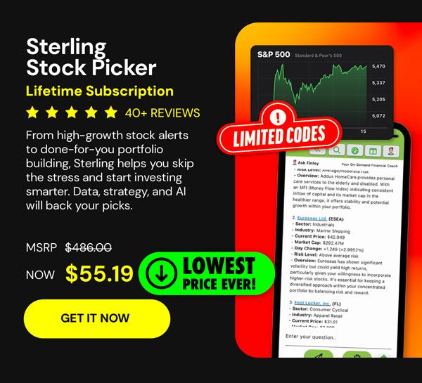 Sterling Stock Picker Lifetime Subscription