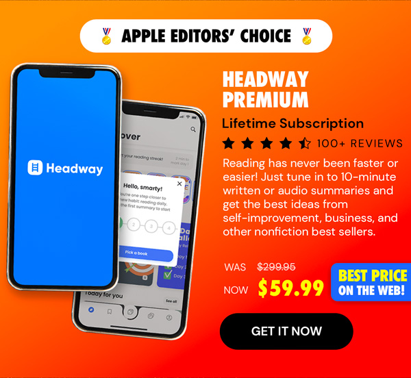 Headway Premium: Lifetime Subscription