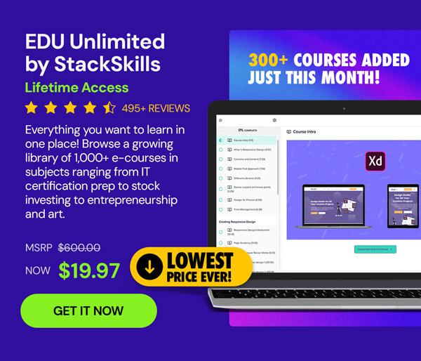 EDU Unlimited by StackSkills: Lifetime Access