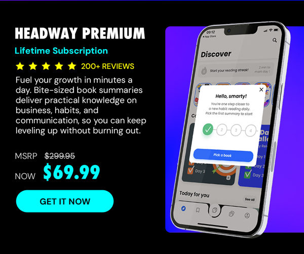 Headway Premium: Lifetime Subscription
