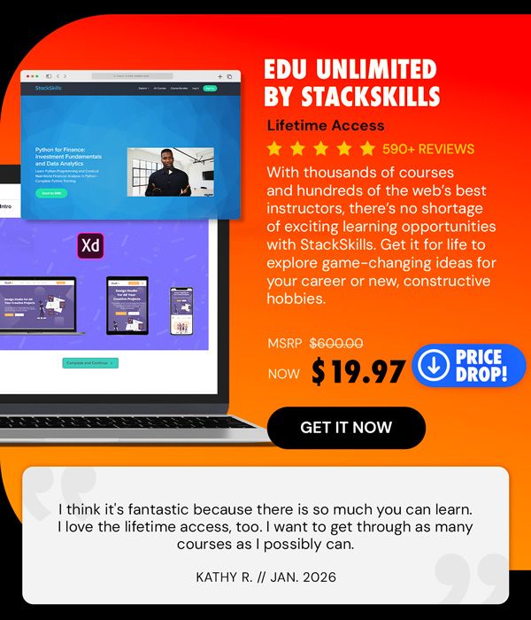 EDU Unlimited by StackSkills: Lifetime Access