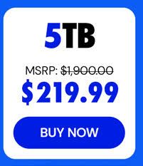 Internxt Cloud Storage: Lifetime Subscription (5TB Plan)