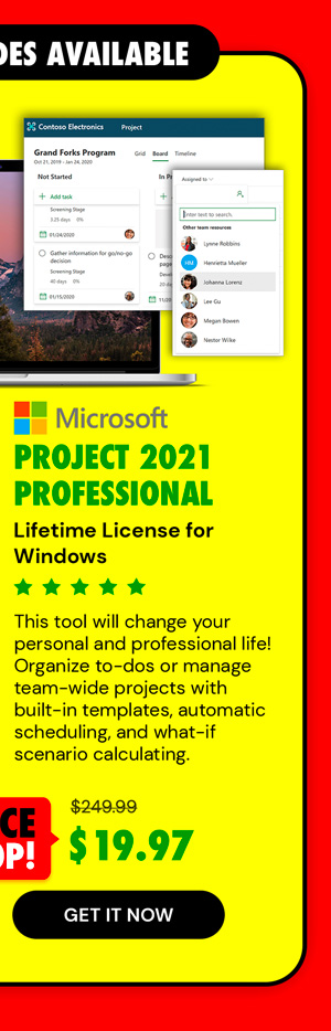 Microsoft Project Professional 2021 for Windows